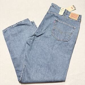 Levi's 550 Jeans Men's Blue Denim Stretch Classic Straight Zip Fly - 50x32 NWT